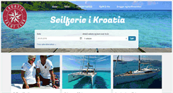 Desktop Screenshot of croatiayachtclub.no