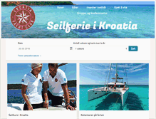 Tablet Screenshot of croatiayachtclub.no